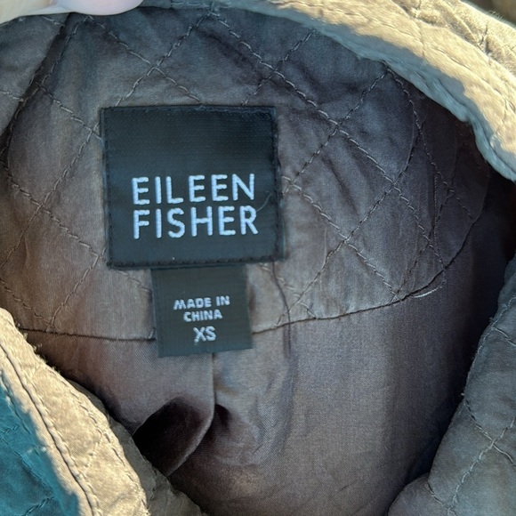 Eileen Fisher quilted silk vest, size XS - Picture 5 of 6